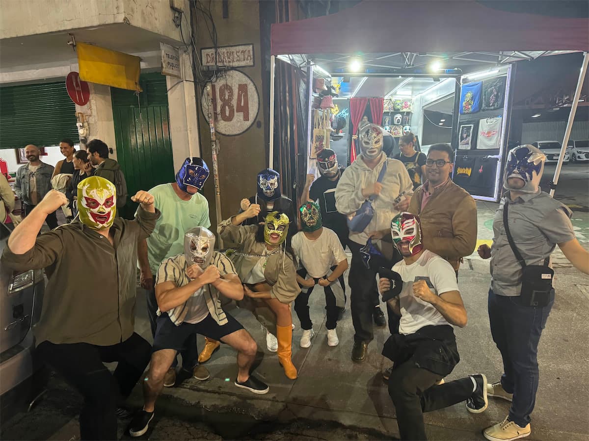 Endaoment Team at Lucha Libre, CDMX